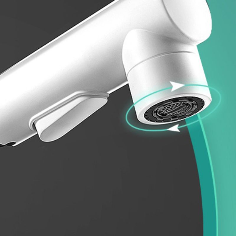 Frendorf | Ausziehbare Waschtischarmatur Einhebel-Badezimmerarmatur 1-Loch-Waschtischarmatur