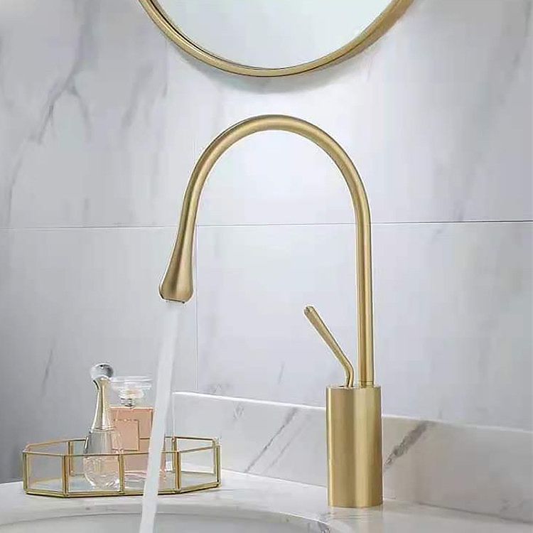 Frendorf | Glam Style Wasserhahn Einzelhebelgriff Waschbecken Wasserhahn für das Badezimmer