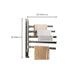 Frendorf | Contemporary Gray Bathroom Accessory Set  Aluminium Handtuchhalter