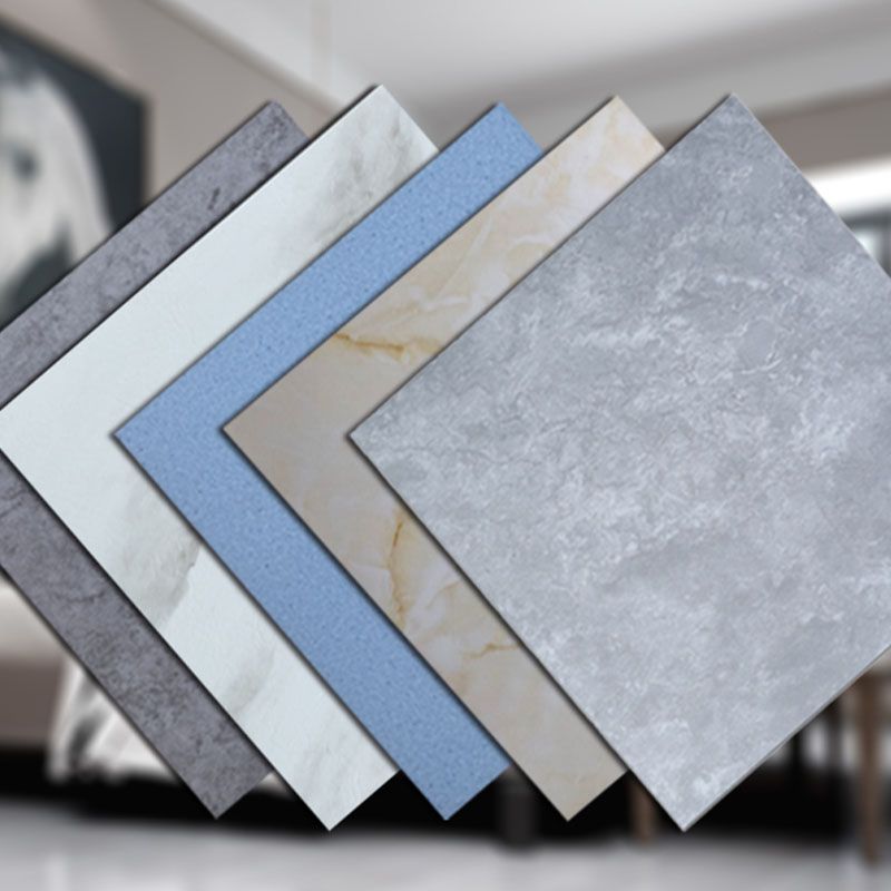 Frendorf | Peel- und Stick-Bodenbelag Vinyl Quadrat Marmor Druck Innenboden Vinyl
