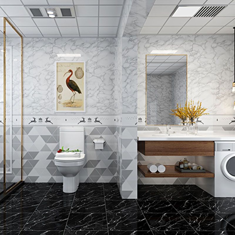 Frendorf | Moderne Peel-and-Stick Fliesen Kunststoff Einzelne Fliese Peel & Stick Mosaikfliese