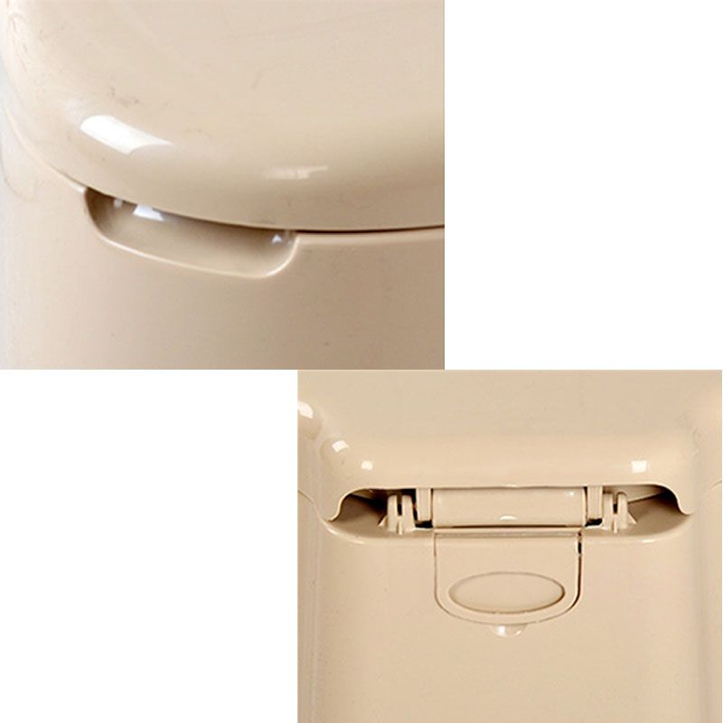 Frendorf | Moderne Kunststoff-WC-Bodenmontierte Toilettenschüssel mit Sitz für das Badezimmer