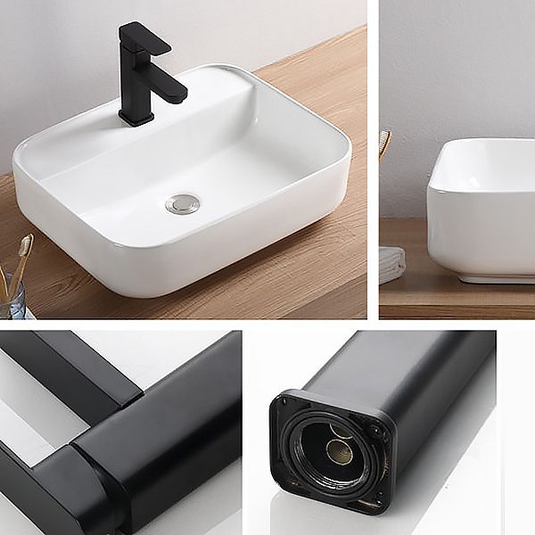 Frendorf | Glam Style Wasserhahn Einzelhebelgriff Waschbecken Wasserhahn für das Badezimmer