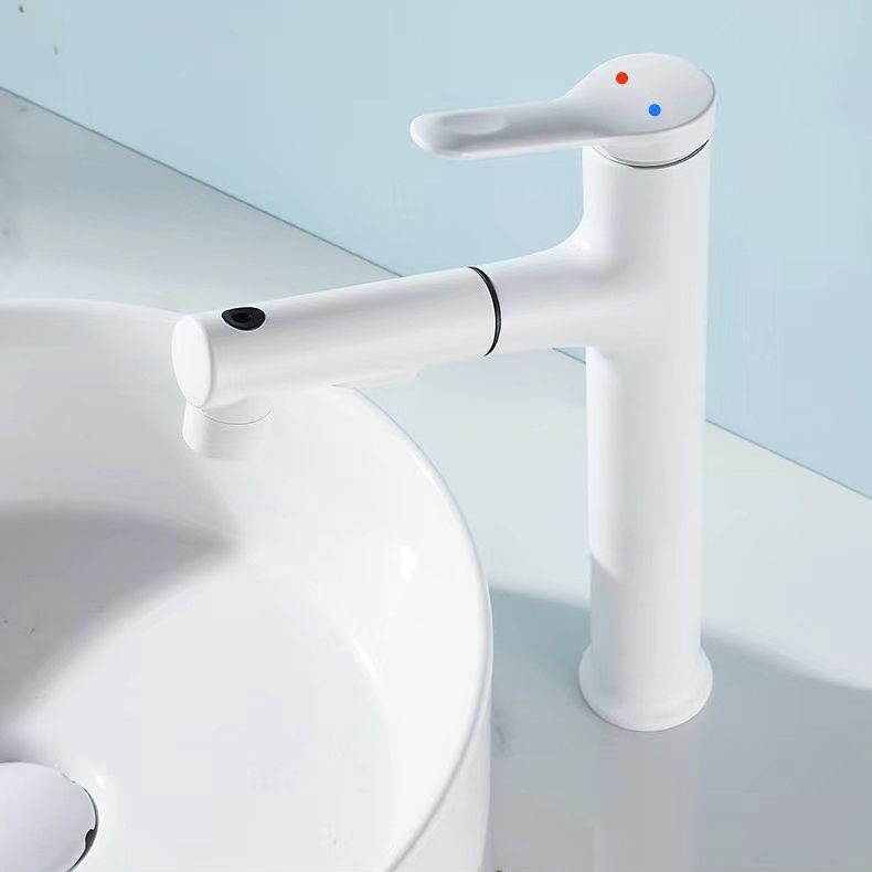 Frendorf | Moderner Waschbecken Wasserhahn Einfarbig Kupfer Waschbecken Wasserhahn für Badezimmer