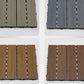 Frendorf | 12" X 12" 4-Slat Quadrat PVC Bodenfliesen Snap-Fit Installation Bodenplattenfliesen