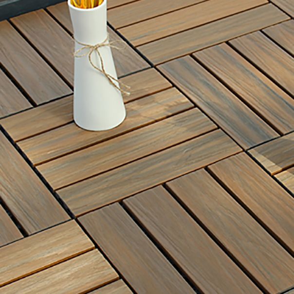 Frendorf | Deck Planke verbohrte Hartholzfliesen Außenboden
