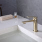 Frendorf | Moderner Behälter Wasserhahn Messing Hebelgriffe Niedriger Bogen Waschbecken Badezimmer Wasserhahn