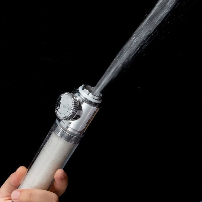Frendorf | Zeitgenössischer Handheld Supercharged Duschkopf Rund Turbo Sprühkopf