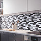 Frendorf | Kunststoff Peel & Stick U-Bahn-Fliese Modern Einfach U-Bahn-Fliese Tapete