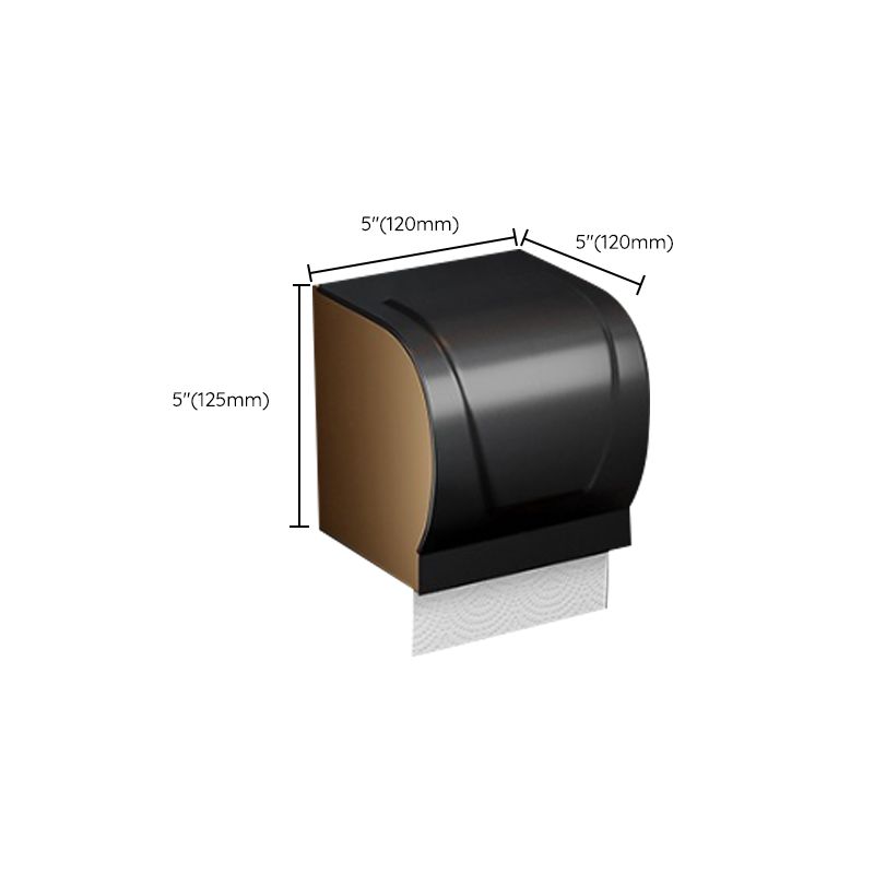 Frendorf | Traditionelles Schwarzes Aluminium Badbeschläge Set Badezimmer Zubehör Kit