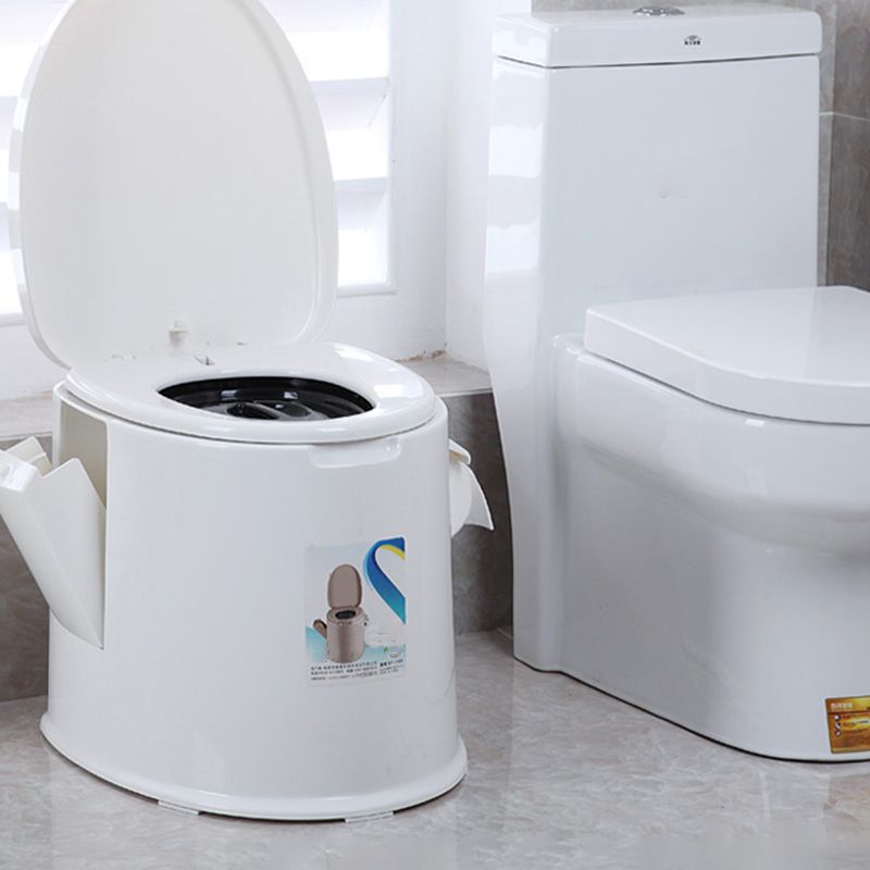 Frendorf | Zeitgenössische Kunststoff Urinal Standtoilette mit Sitz für das Badezimmer