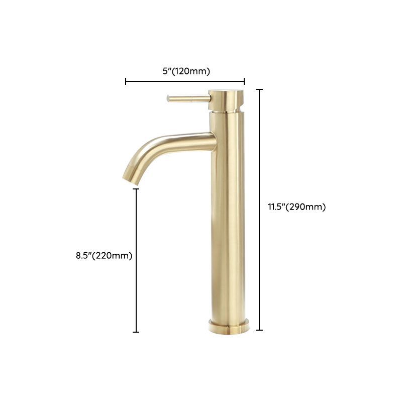 Frendorf | Deck Mounted Roman Tub Faucet Low Arc Tub Faucet Set in Gold