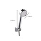 Frendorf | Modernes Stil Rund Handheld Dusche Badezimmer Metall Wandmontierte Hand Dusche