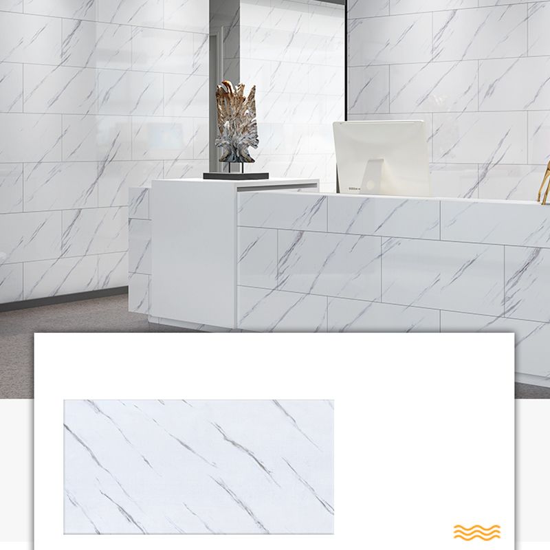 Frendorf | PVC Rechteckige 3er Pack 12" X 23" Peel & Stick Mosaikfliese Küche und Bad Rückenwand