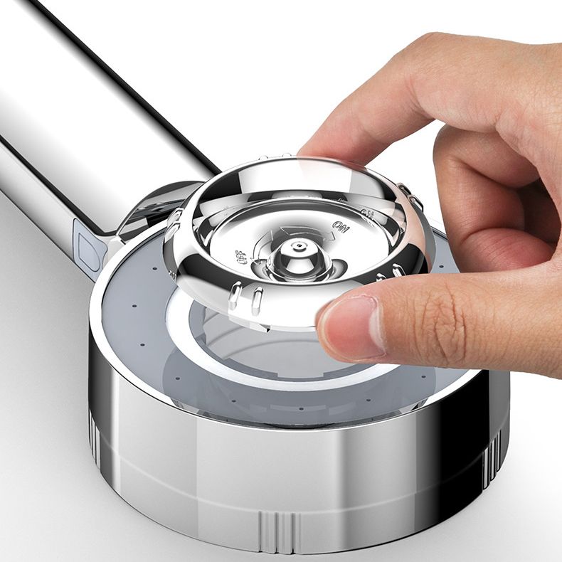 Frendorf | Metall Duschköpfe Runde Handheld Verstellbare Duschköpfe mit Selbstreinigung