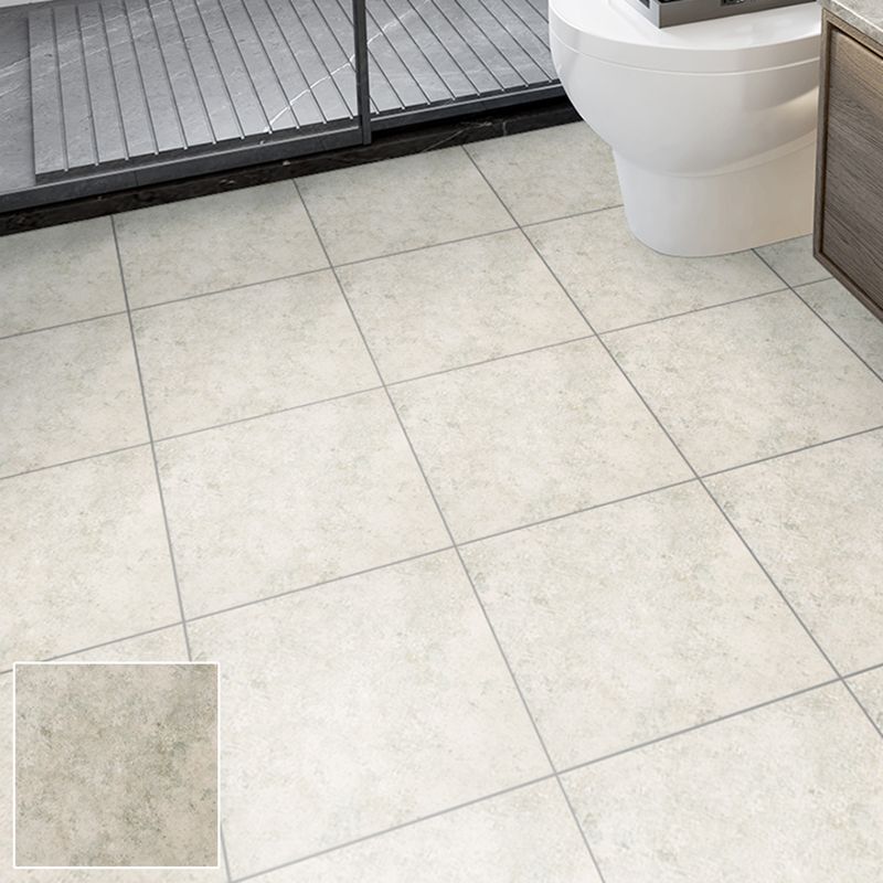 Frendorf | Quadratische Badezimmer PVC-Bodenbeläge 12" x 12" x 0,07 mm Peel and Stick Vinyl-Bodenbeläge