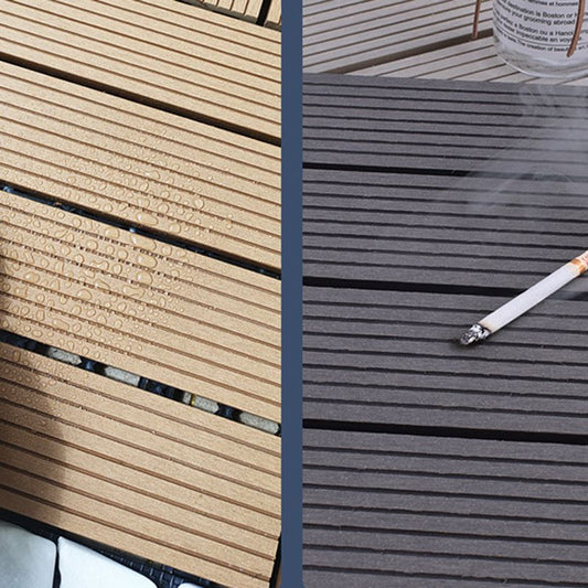 Frendorf | 12" X 12" 4-Slat Quadrat Deck-/Patio Bodenfliesen Schnapp-Installation Bodenbrettfliesen