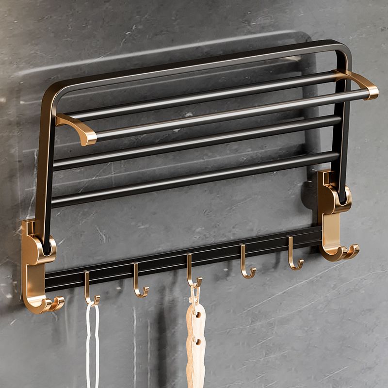 Frendorf | Traditionelles Schwarzes Aluminium Badbeschläge Set Badezimmer Zubehör Kit