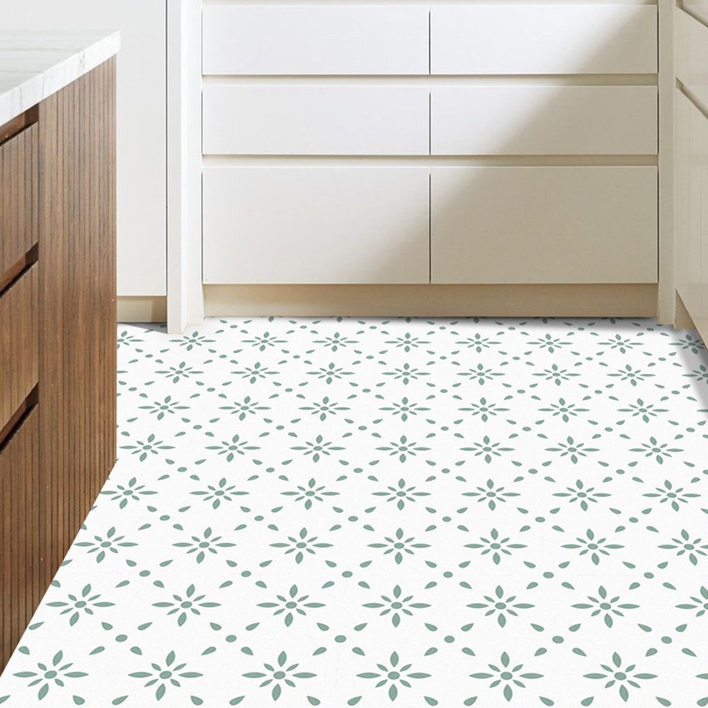 Frendorf | Print Kunststoff Peel & Stick Fliese Feldfliese für Küche und Badezimmer Rückwand