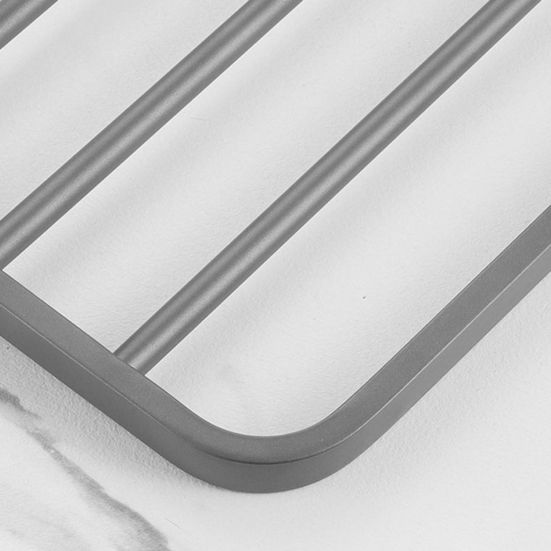 Frendorf | Modernes Badezimmer-Hardware-Set aus Edelstahl Mattgrau Bademantelhaken/Handtuchstange
