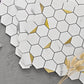 Frendorf | Hexagonale Moderne Peel and Stick Fliesen Mosaikfliesen Peel and Stick Rückwände