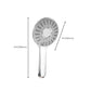 Frendorf | Modernes Stil Rund Handheld Dusche Badezimmer Metall Wandmontierte Hand Dusche