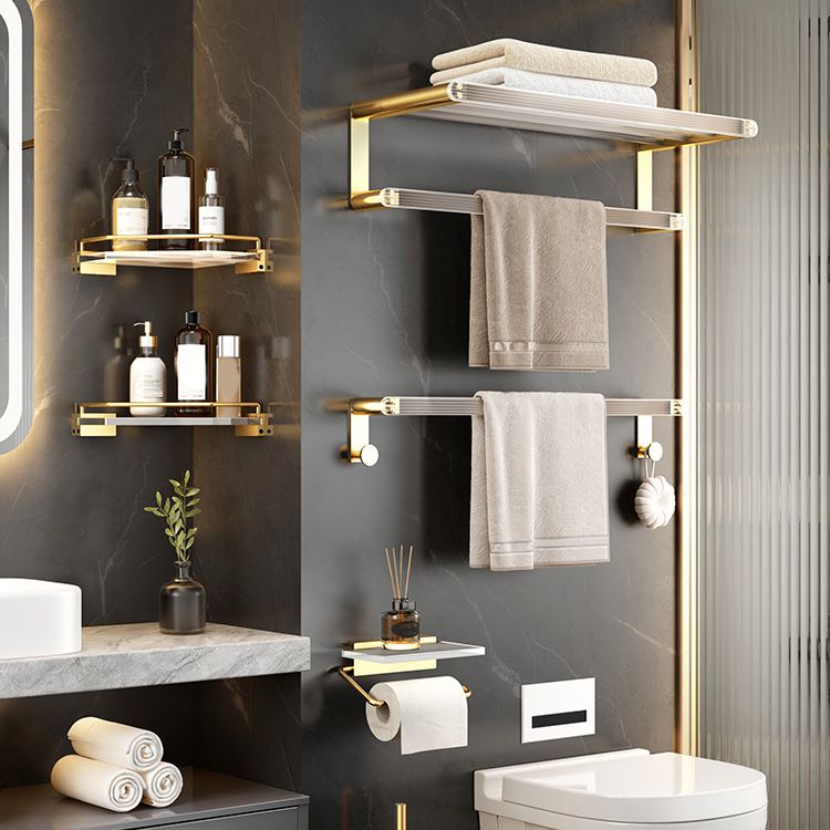 Frendorf | Plastik Moderne Badezimmer Zubehör Hardware Set mit Badregal