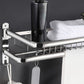 Frendorf | Modernes Badezimmerzubehör-Set Badregal Handtuchstange Badezimmerzubehör