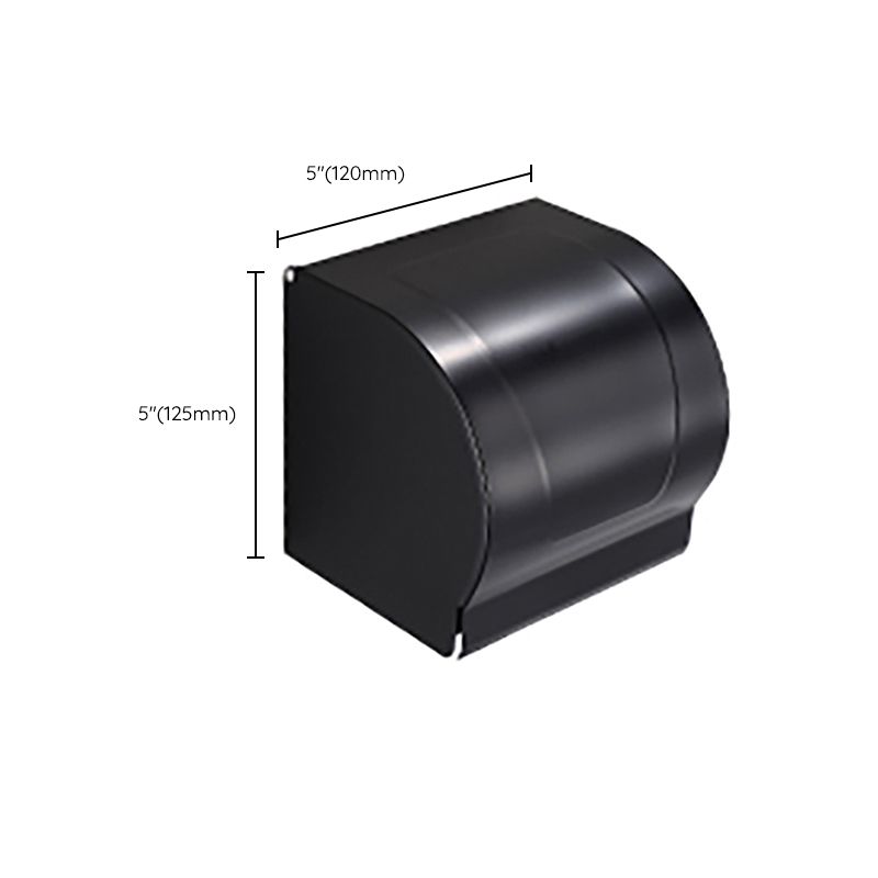 Frendorf | Zeitgemäßes Badezimmerzubehör-Set Schwarze Oberfläche Bademantelhaken/Handtuchring Bar