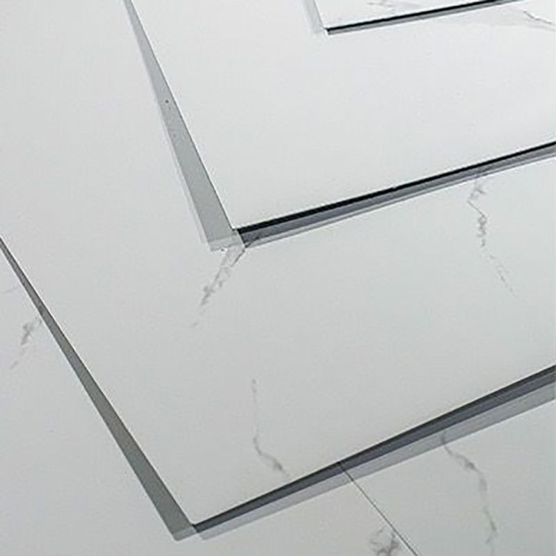 Frendorf | Home Indoor Vinylboden Peel and Stick Marmor-Druck Quadrat PVC-Bodenbelag