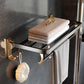 Frendorf | Traditionelles Schwarzes Aluminium Badbeschläge Set Badezimmer Zubehör Kit