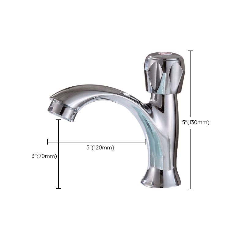 Frendorf | Modern Vessel Wasserhahn Edelstahl Niedriger Bogen Waschbecken Wasserhahn