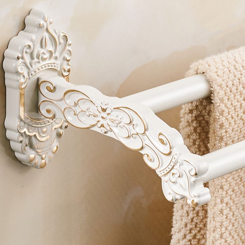 Frendorf | Traditionelles Badzubehör Set Weiß Badezimmeraccessoires Hardware Set