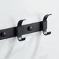 Frendorf | Modernes Badezimmer Zubehör Set Silber/Schwarz Badezimmer Accessoire Kit