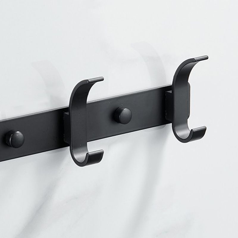 Frendorf | Modernes Badezimmer Zubehör Set Silber/Schwarz Badezimmer Accessoire Kit