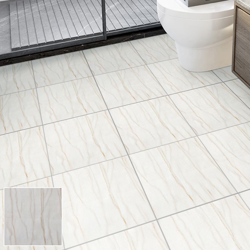 Frendorf | Quadratische Badezimmer PVC-Bodenbeläge 12" x 12" x 0,07 mm Peel and Stick Vinyl-Bodenbeläge