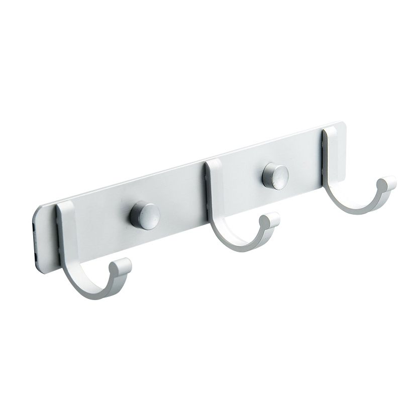 Frendorf | Modernes Badezimmer Zubehör Set Silber/Schwarz Badezimmer Accessoire Kit