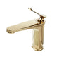 Frendorf | Luxus 1 Griff Waschbecken Badezimmer Wasserhahn Rund Messing Waschbecken Wasserhahn mit Wasserschlauch