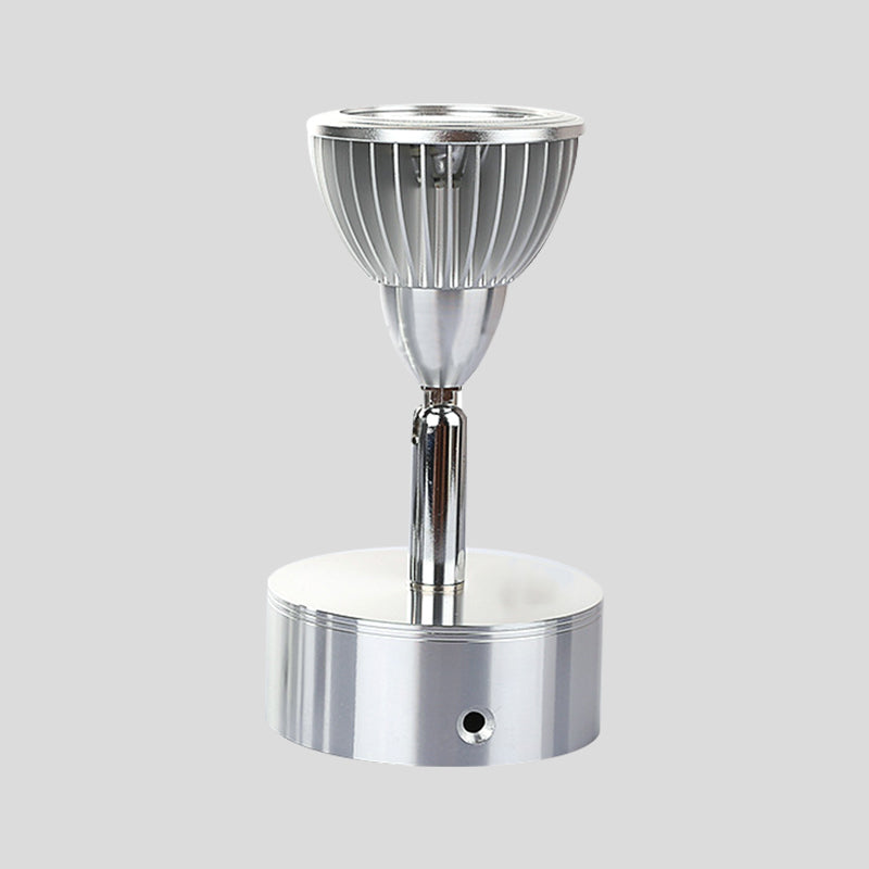 Frendorf | Chroomafwerking 1 Lichts Wandmontage Licht Industriële Metaal Rotatable Mini Wandlamp Sconces