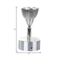 Frendorf | Chroomafwerking 1 Lichts Wandmontage Licht Industriële Metaal Rotatable Mini Wandlamp Sconces