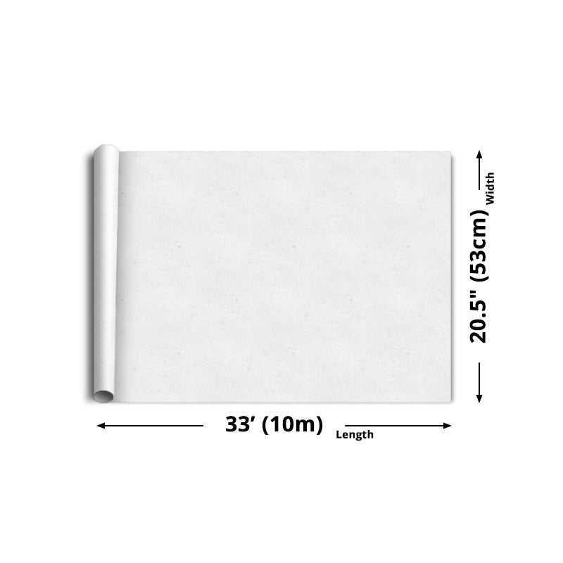 57.1-qm Solide Tapete Pastellfarbe Vlieswandbelag mit Feuchtigkeitsresistentem Design