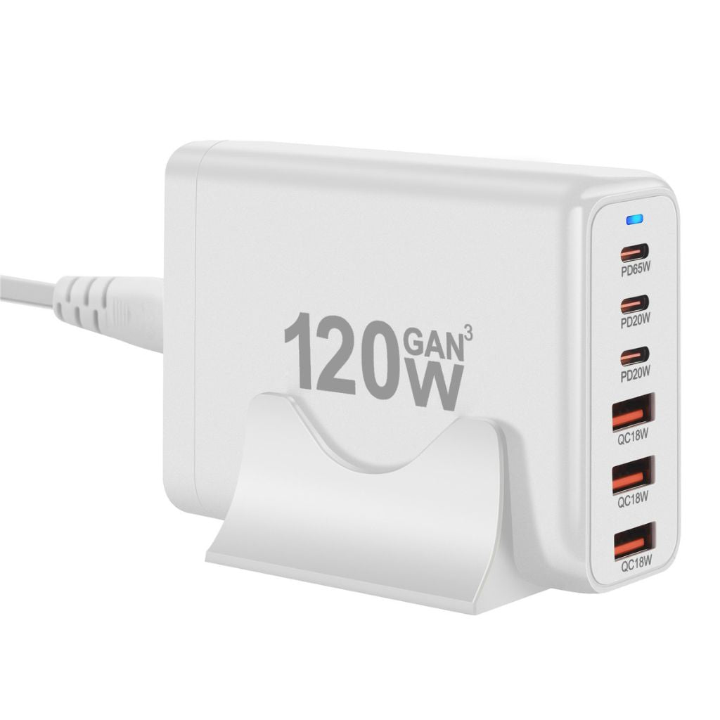 Frendorf | 120W GaN 6-Port USB-C Ladegerät