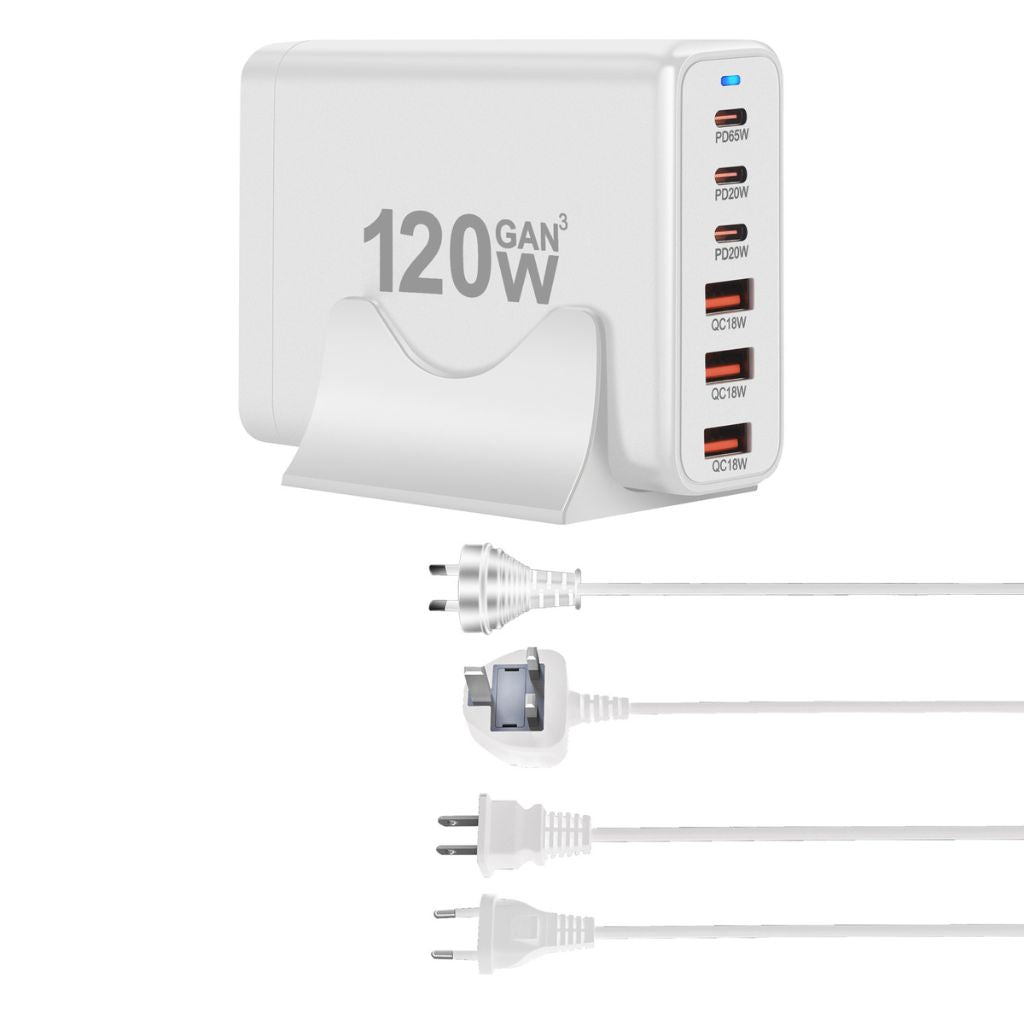 Frendorf | 120W GaN 6-Port USB-C Ladegerät