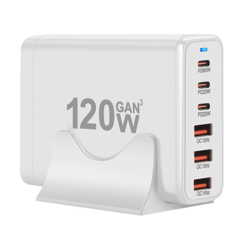 Frendorf | 120W GaN 6-Port USB-C Ladegerät
