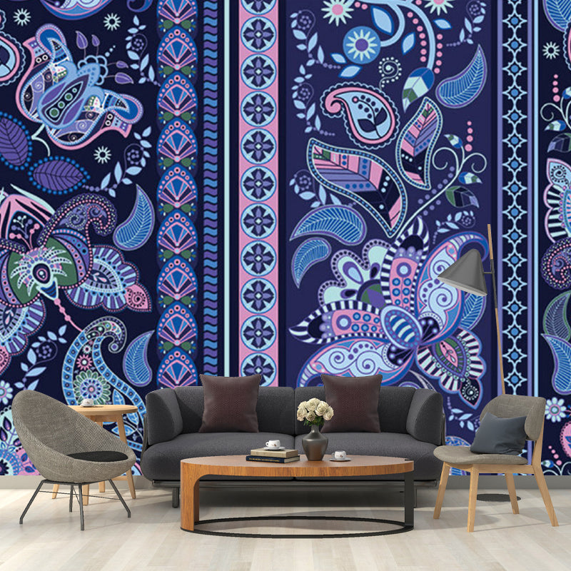 Wasserfeste Blätter Wandtapeten-Murals aus Vliesstoff Bohemia Wandkunst für die Wohnkultur