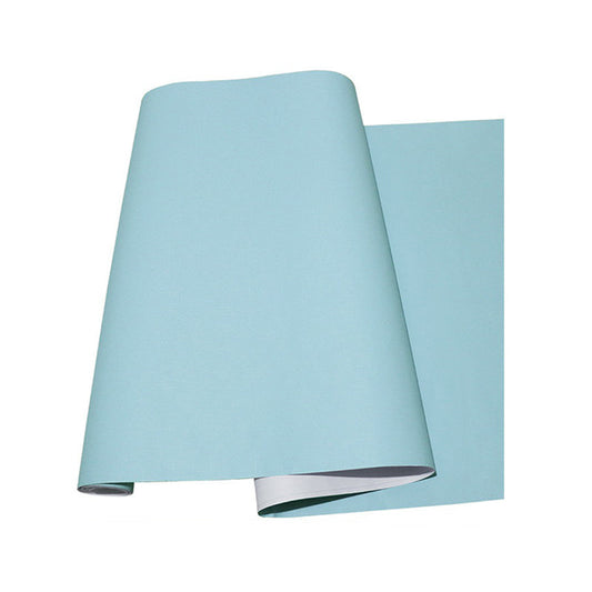 Peel and Stick Solid Wallpaper Himmelblau Nordic Abnehmbare Wandverkleidung für Schlafzimmer