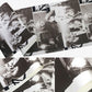 Historisches Monroe Fotodruck Tapete Vintage Vliesstoff Wanddekoration in Schwarz-Weiß