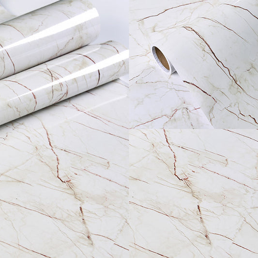 Peel Stick Marmor Tapete Rolle Modern Abnehmbare Küchen Wandverkleidung, 32,3 Quadratfuß