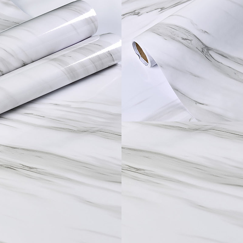 Peel Stick Marmor Tapete Rolle Modern Abnehmbare Küchen Wandverkleidung, 32,3 Quadratfuß