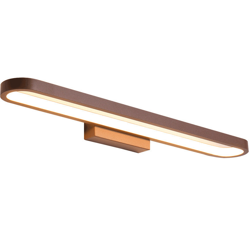 Leigh moderne Wandleuchte linear, Gold, Schlafzimmer/Badezimmer, Metall